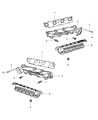 2023 Dodge Challenger Exhaust Heat Shield Diagram - 53013856AC
