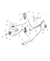 2017 Ram ProMaster City Door Hinge Diagram - 68324700AA
