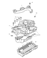 Dodge Ram 2500 Intake Manifold Diagram - 5101945AA