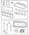 Dodge Magnum Cylinder Head Gasket Diagram - 5037592AC