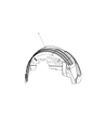 2010 Dodge Journey Wheelhouse Diagram - 5178449AC