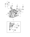 Chrysler 200 Engine Mount Diagram - 5171058AE