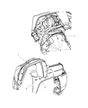 2010 Jeep Compass Wheelhouse Diagram - 5303871AG