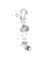Jeep Wrangler Throttle Body Diagram - 68263261AA