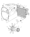 Ram Power Steering Cooler Diagram - 52029268AC