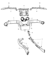 2006 Chrysler PT Cruiser Air Duct Diagram - 5058337AB