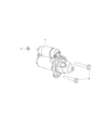 2018 Jeep Wrangler Starter Motor Diagram - 56029780AB
