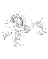 2007 Dodge Sprinter 3500 Turbocharger Diagram - 68004666AA