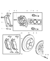 Ram Brake Pad Diagram - VCDR0898AB