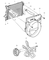 Dodge Ram 2500 Power Steering Cooler Diagram - 52029306AD