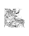Chrysler Sebring Shift Cable Diagram - 5273214AD