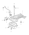 Dodge Sprinter 3500 Dipstick Diagram - 68013866AA