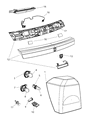 Dodge Caliber Tailgate Handle Diagram - ZG86VYHAG