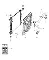 Dodge Durango Radiator Diagram - 68232591AB
