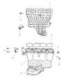 Jeep Compass Intake Manifold Diagram - 4884495AD
