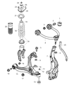 Jeep Coil Springs Diagram - 68029623AE