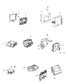 Jeep Renegade Body Control Module Diagram - 68509068AA