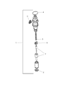 Dodge D350 Fuel Injector Seal Diagram - 4798375