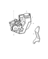 Jeep Power Steering Reservoir Diagram - 5093219AA