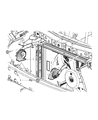 2017 Chrysler 300 Horn Diagram - 68238001AB
