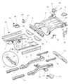 Jeep Cherokee Floor Pan Diagram - 5015108AC