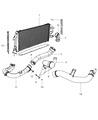 Jeep Compass Intercooler Diagram - 5191288AB