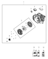 Dodge Dart Release Bearing Diagram - 68229257AA