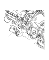 2008 Dodge Ram 2500 Starter Motor Diagram - 4801253AA