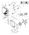 Jeep Thermostat Gasket Diagram - 53020547AB