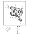 Dodge Magnum Intake Manifold Diagram - 4591862AI