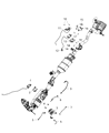Jeep Gladiator Oxygen Sensor Diagram - 68297503AA