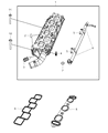 Chrysler 300 Intake Manifold Diagram - 4792184AG