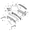 Ram C/V Bumper Diagram - 68125727AA
