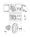Jeep Wheel Hub Diagram - 4766719AA
