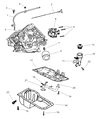 Dodge Ram 2500 Dipstick Diagram - 53021673AA