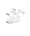 Dodge Sprinter 2500 Dome Light Diagram - 5124399AA