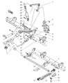 Dodge Control Arm Bushing Diagram - 52110063AA