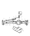 Dodge Drag Link Diagram - 5086145AC