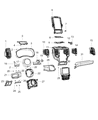 Ram Ignition Lock Assembly Diagram - 5YK70XSAAB