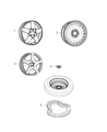 2018 Jeep Grand Cherokee Spare Wheel Diagram - 68249413AC