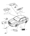Chrysler 200 Dome Light Diagram - 1CY12HL1AB