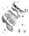 Ram Dash Panels Diagram - 68204729AB