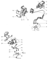 Dodge Durango ABS Control Module Diagram - 5010922AE