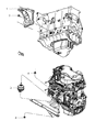 Dodge Nitro Engine Mount Diagram - 52125121AF