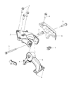 Chrysler Engine Mount Diagram - 5273893AD