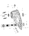 Ram Transfer Case Output Shaft Snap Ring Diagram - 68433208AA