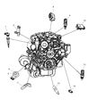 Jeep Camshaft Position Sensor Diagram - 56041584AF