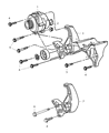 Dodge Ram 2500 Alternator Diagram - 56028920AC