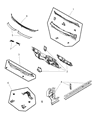 Dodge Journey Dash Panels Diagram - 5067841AD