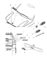 2020 Jeep Wrangler Emblem Diagram - 5113554AA